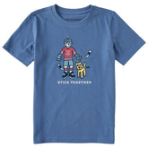 Kids Stick Together Short Sleeve Crusher Tee