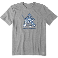 Men's The Puck Stops Here Short Sleeve Tee