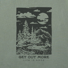 Men's Get Out More Stamp Short Sleeve Tee