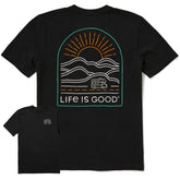 Men's On the Road Again Short Sleeve Crusher Tee