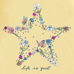 Kids Wildflower Star Short Sleeve Crusher Tee