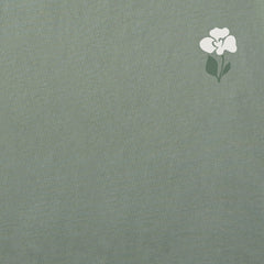 Women's Abstract Flowers Short Sleeve Crusher Tee