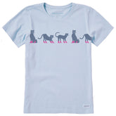 Women's Cheetahs in Boots Short Sleeve Crusher Tee