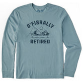 Men's O'Fishally Retired Long Sleeve Crusher Tee