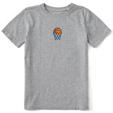 Kids Hoops Short Sleeve Crusher Tee