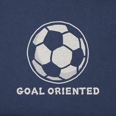 Kids Goal Oriented Soccer Short Sleeve Crusher Tee