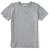 Kids Hockey Stick Short Sleeve Crusher Tee