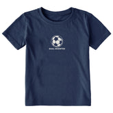 Toddler Goal Oriented Soccer Short Sleeve Crusher Tee