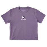 Women's Goal Oriented Soccer Short Sleeve Crusher Boxy Tee