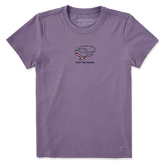 Women's Jump Rope Short Sleeve Crusher Tee