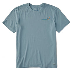 Men's Hockey Stick Short Sleeve Crusher Tee