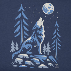 Kids Lone Wolf Short Sleeve Crusher Tee