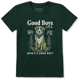 Women's Good Boys Club Short Sleeve Crusher Tee