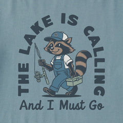 Men's The Lake is Calling Short Sleeve Crusher Tee