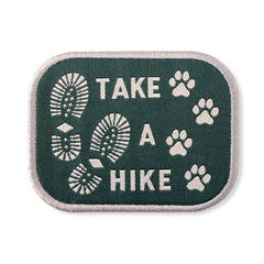 Adult Unisex Take a Hike Woven Patch