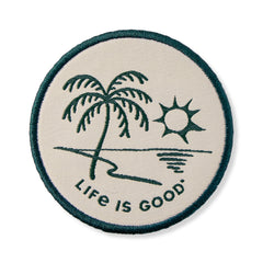 Adult Unisex Palm Tree Woven Patch