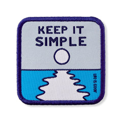 Adult Unisex Simple Woven Patch