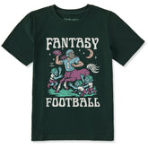 Kids Fantasy Football Centaur v. Goblins Short Sleeve Crusher Tee