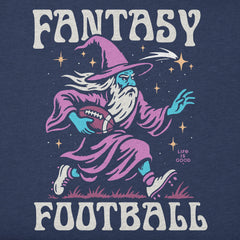 Kids Fantasy Football Rushing Wizard Short Sleeve Crusher Tee