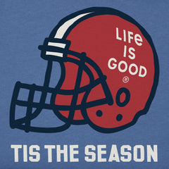 Kids Tis the Season Big Helmet Short Sleeve Crusher Tee