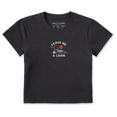 Women's Leave Me a Loon Crusher-LITE Shrunken Tee