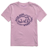 Kids Read More Cat Short Sleeve Crusher Tee
