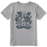 Kids Keep it Weird Chicken Fox Short Sleeve Crusher Tee