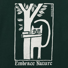 Women's Embrace Nature Cat Short Sleeve Crusher Tee
