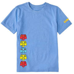 Kids Game Controllers Short Sleeve Crusher Tee
