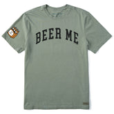 Men's Beer Me Arch Short Sleeve Crusher Tee
