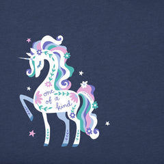 Celestial Unicorn Short Sleeve Toddler Crusher Tee
