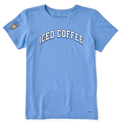 Women's Iced Coffee Arch Short Sleeve Crusher Tee