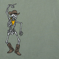 Women's Howdy Cowboy Skeleton Crusher-LITE Shrunken Tee