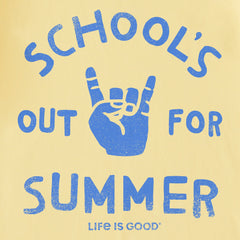Kids School's Out For Summer Short Sleeve Crusher Tee