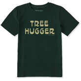 Kids Tree Hugger Script Short Sleeve Crusher Tee