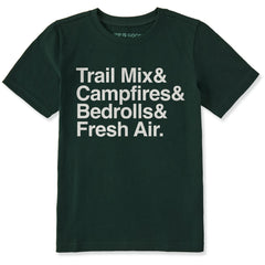 Kids Hiking Stack Short Sleeve Crusher Tee