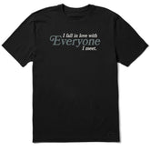 Men's Fall in Love with Everyone Short Sleeve Tee