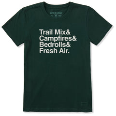 Women's Hiking Stack Short Sleeve Crusher Tee