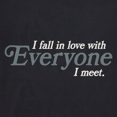 Women's Fall in Love with Everyone Short Sleeve Tee