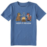 Kids Keep it Mellow Short Sleeve Crusher Tee
