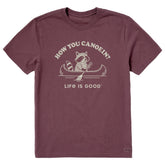 Men's How You Canoein Short Sleeve Crusher Tee
