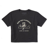 Women's How You Canoein Short Sleeve Crusher Boxy Tee