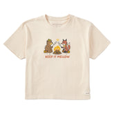 Women's Keep it Mellow Short Sleeve Crusher Boxy Tee