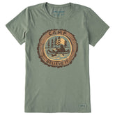 Women's Camp Believe It Short Sleeve Crusher Tee