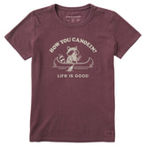 Women's How You Canoein Short Sleeve Crusher Tee