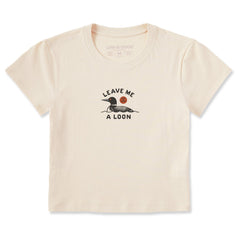 Women's Leave Me a Loon Crusher-LITE Shrunken Tee