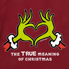 Kids True Meaning Heart Hands Long Sleeve Crusher Tee