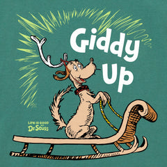 Kids Giddy Up Max Long Sleeve Crusher Tee
