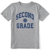 Kids Second Grade Short Sleeve Crusher Tee