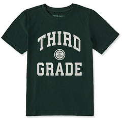 Kids Third Grade Short Sleeve Crusher Tee